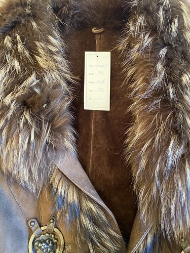 Ladies leather shearling - leather,