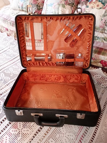 French vanity suitcase - vanity, or