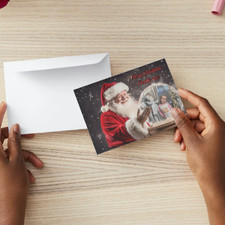 Personalised Christmas Cards  - Custom Photo Family Holiday Greetings