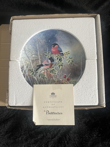 Coalport bird plate - bird,