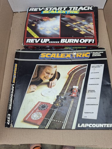 Scalextric rev start lap - rev,