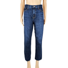 J Brand Tate Womens Dark Blue Cotton Straight Jeans Size 25 Made in US