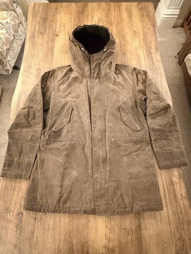 Barbour dept mills parka wax - b,