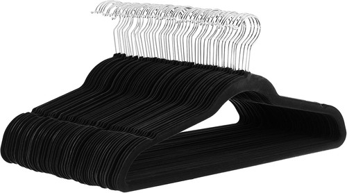 Pack black velvet clothes - black,