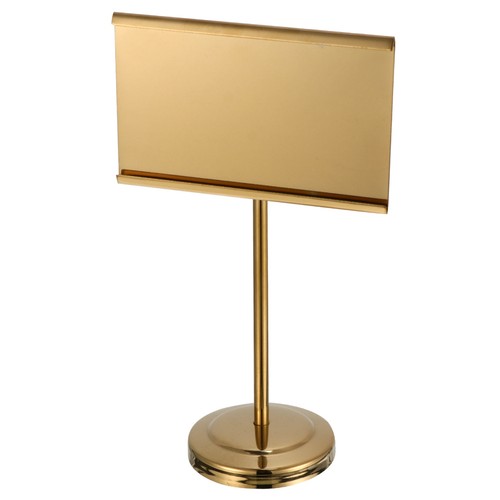 Stainless steel menu holder - ,