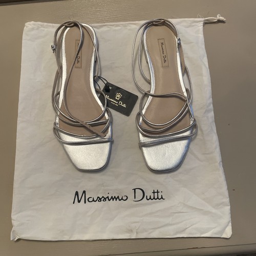 Bnwt massimo dutti - dutti, silver
