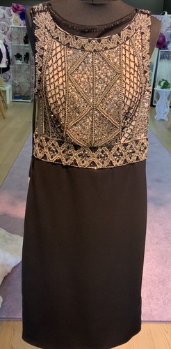 Terani couture black beaded - terani,
