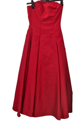 Vintage 80s taffeta prom - vintage,