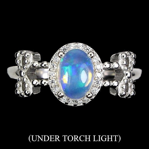 925 sterling silver ring oval - 925,