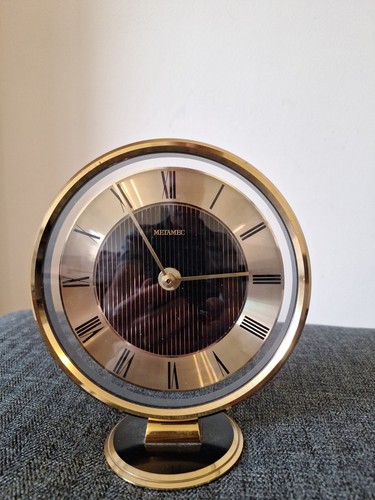Metamec vintage mantle clock - vintage,