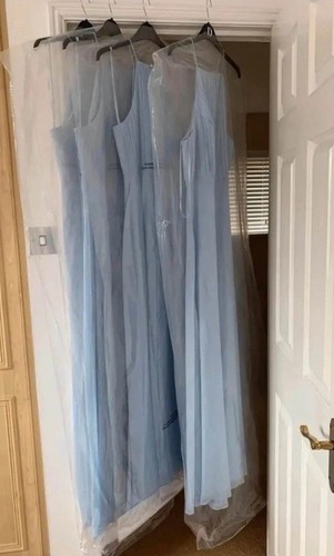 Pale blue bridesmaid - pale,