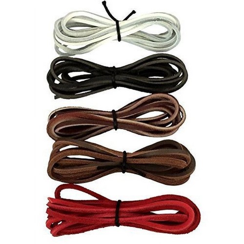 Leather boot shoe - boot, laces