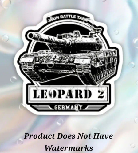 Leopard tank germany decal - leopard,