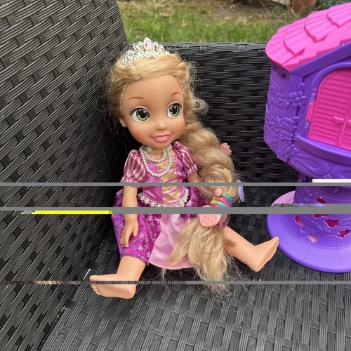 Rapunzel play doll - play,