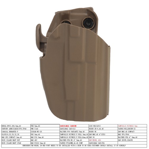 Tactical universal pistol - tactical,