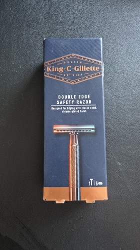 King gillette double edge - king, c