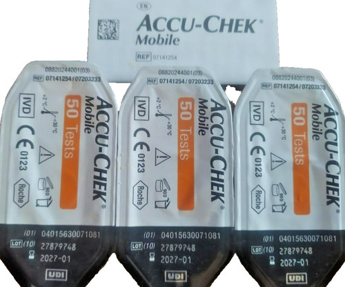 Accu chek mobile test - 3, x