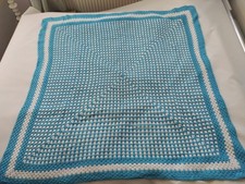 Acrylic Blue White​ Pattern