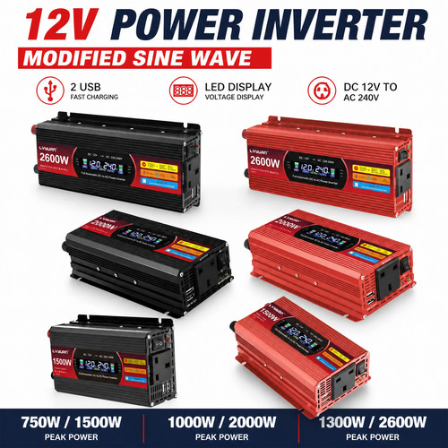 12v 240v power inverter - to,