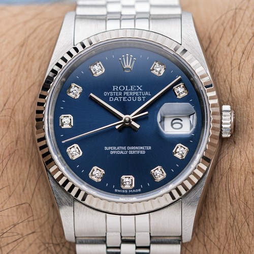 Rolex datejust 36mm 1996 - rolex,