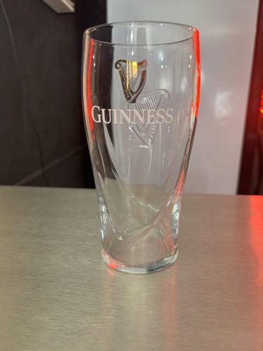Guinness pint glass with - guinness,
