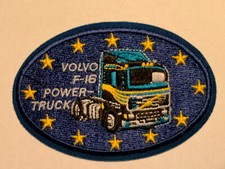 Volvo F16 F-16 Powertruck Power truck vintage patch close RARE car trucking