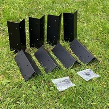 8 x Raised Bed Corner Brackets Metal Garden Vegetable Planter