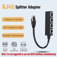 RJ45 Splitter Adapter 1 to 2