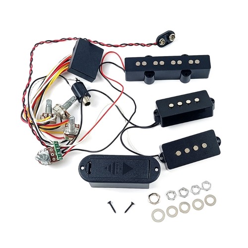 Pickup with active preamp - active, 3