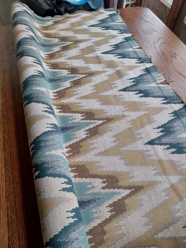 Ikat style upholstery - ikat, fabric