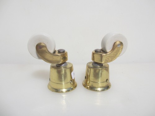 Vintage brass ceramic - brass,