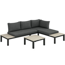 Outsunny 3pcs Garden Sectional