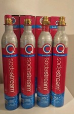 Soda Stream Co2 Cylinder Bottle empty 4x with box
