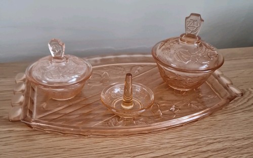 Walther sohne pink glass - walther,