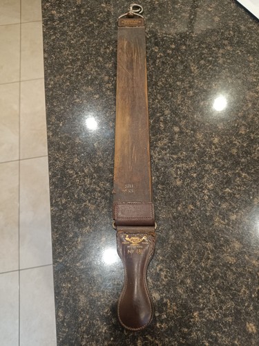 Vintage leather strop made - vintage,