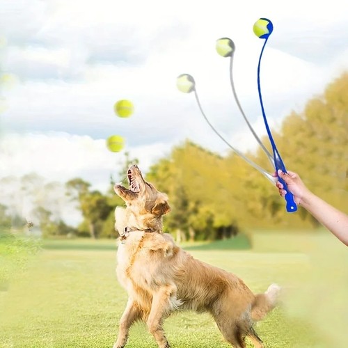 Dog ball launcher thrower pet - ball,