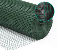 Green Square PVC Coat Mesh