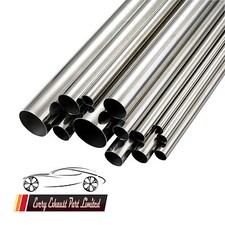 BRIGHT MIRROR POLISHED T304 STAINLESS STEEL TUBE PIPE VARIOUS SIZES