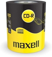 100 Maxell Blank CD-R CD discs