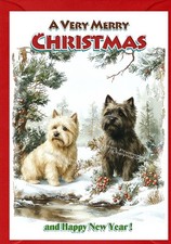 Cairn Terrier Dog A6 (4" x 6")