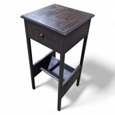 Arts & Crafts Oak Sewing Table