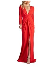 Tadashi Shoji Red Rose Twist