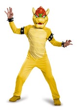 Official Super Mario Bros Bowser Costume Outfit Small 4-6 Nintendo Licensed