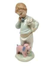 Vtg Lladro Nao Boy on the
