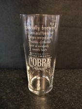 Cobra Pint Glass New