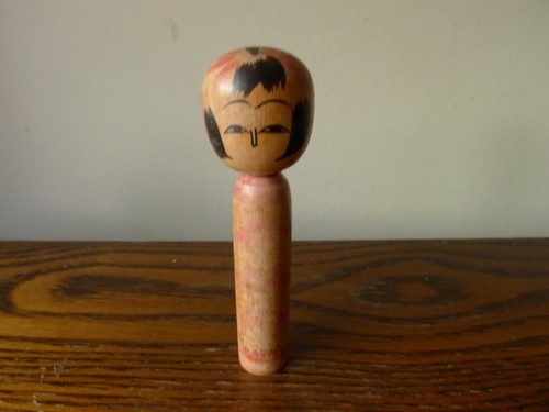 Japanese kokeshi doll small - japanese,