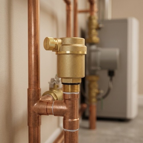 Brass air vent valve 6x6x7cm - air,