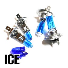 Ford Mondeo MK4 2.3 H1 H7 501 55w ICE Blue Xenon HID Main/Dip/Side Light Bulbs
