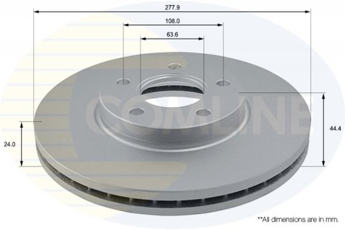Brake discs set - discs, braking