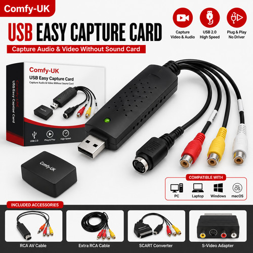 Usb video capture card vhs - card,